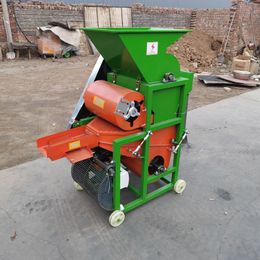 New Grain Shelling Machine Home Small Squeeze Oil Peanut Peeling Machine Broken Skin 500kg / h