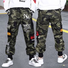 Sports Boys Pants Boys Pants Camouflage Pants For Boys Trousers For Boy Spring Casual Kids Boy Sweatpant 6 8 10 12 14 Year LJ201127
