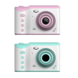 Digital Cameras Kids Camera 2.8 Inch IPS Eye Protection Screen HD Touch Dual Lens 18MP Cartoon Mini SLR Baby GiftDigital CamerasDigital