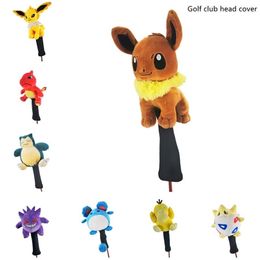 style golf club head covers various cute animal wood unisex exquisite gifts 220817