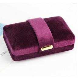 Jewelry Pouches Bags Useful Case Fashion Appearance Fine Workmanship Square Multi-purpose Good Sealing Storage Box Rita22