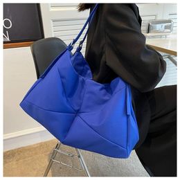 Evening Bags Casual Pillow Shoulder Bag Female Nylon Large Capacity Commute Women's 2022 Trend Solid Fashion Students Book BagEvening