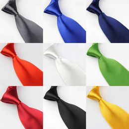 Bow Ties Classic Solid For Mens Casual Business Neck Tie Women Neckties Wedding Skinny 8 Cm Width Groom PartyBow