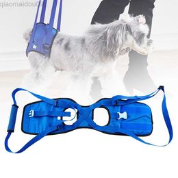 Hunde Liftgurt für hintere Beine verstellbare Haustierunterstützung Schlinge helfen, schwache Beine zu stehen, Haustier Alte Hunde Leine Assistenzwerkzeuge L220810