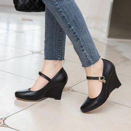 Buy Black Wedge Heels For Wedding 