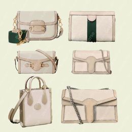 Borse firmate donna Ophidia borsa a tracolla vintage Flap Crossbody mini borse tote beige per borse da donna mini pochette a tracolla sacoche messenger shopping Saddle