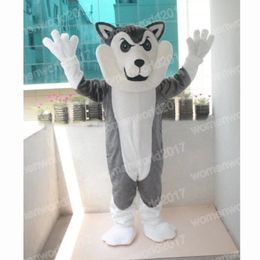 Halloween Wolf Mascot Costume Top Quality Cartoon Character Outfits Suit Unisex Adults Outfit Christmas Carnival Fancy Dress