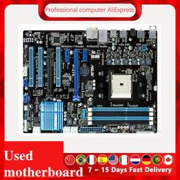 Motherboards For ASUS F1A75 Motherboard Socket FM1 DDR3 AMD A75 A75M Original Desktop Mainboard SATA II Used