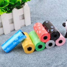 Dog Travel & Outdoors 150Pcs/set Mixed Colors Poop Bags For Waste Refuse Cleanup Doggy Roll Replacements Outdoor Puppy Walking And