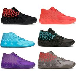 Designer Sneakers Uomo Scarpe da basket Bianco Rosso Blast Scarpe da ginnastica Zapatos di alta qualità Taglia 7-12