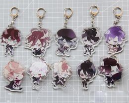 Keychains Anime DIABOLIK LOVERS Ayato Kanato Laito Shu Reiji Ruki Keychain Keyring Halloween Cosplay Pendant Christmas ToyKeychains Fier22