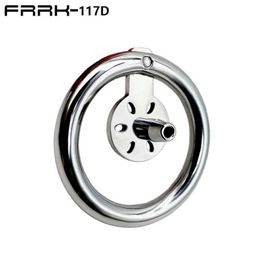 NXY Chastity Device Frrk Ultra Short Cb Lock Metal Male Penis Flat Pot Lid + Catheter Fun Toy 0416