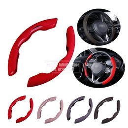 Steering Wheel Covers Car Cover Comfortable Winter Plush Anti-Skid CoverSteering CoversSteering