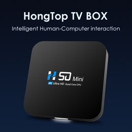 H50mini TV Box RK3318 H50 Mini 2GB RAM Dual Wifi 2.4G 5G BT 4K HD Set Top Box