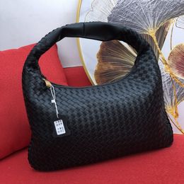 Classic large weave Bag Women big Woven Bags High Quality Knit Bags Luxury Designer Crochet Handbag Brand Hobo Tote Wallet Lady Handbags Cowhide 4 Colours
