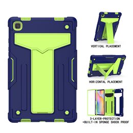 Kąt wielokrotnego widzenia Tablet Case Premium Shock Proof Stand Folio Tylna okładka dla iPada 10.2 10.5 11 dla Samsung Tab A 8.0 10.1 10.4