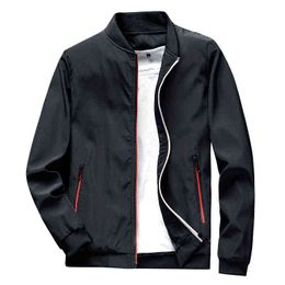 Mens Baseball Jacket Fashion New Casual Windbreaker Jacket 2022 Spring Autumn Thin Men Bomber Jacket Outdoors Streetwear Clothes Y220803