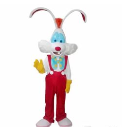 Factory sale hot Custom Made CosplayDiy Unisex Mascot Costume Roger Rabbit Mascot Costume Cartoon Character Outfits