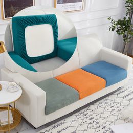 Pillow Case Elastic Sofa Cushion Cover For Armchair Living Room Thick Corner Seats Funiture Protector Slipcover Couch 0045 220623