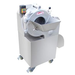 Automatic Vegetable Cutting Machine Commercial Electric Slicer Carrot Potato Cucumber Apple Vegetables Dicing Machines