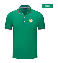 Senegal national Men's and women's POLO shirt silk brocade short sleeve sports lapel T-shirt LOGO can be Customised