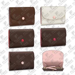 Woman Designer Luxury Fashion Casual ROSALIE Coin Purse Mini Wallet Key Pouch High Quality TOP 5A M62361 M41939 N64423 Credit Card Holder Fast Delivery