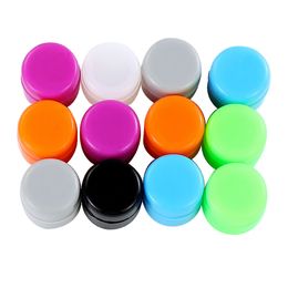 1ml storage bottles and jars silicone concentrate containers oil jars nonstick smoking accessories colorful