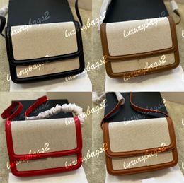 Solferino Shoulder Bags Tofu IT Bag Designer Handbag Top Quality 19cm Canvas 4 Colours Handbags Purse Tote