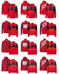 Men's and women's f1 team T-shirt polo suit Four seasons formula one red racing suit official same custom 2022 new