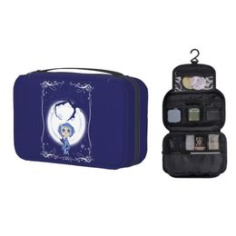 Cosmetic Bags & Cases Hanging Travel Coraline Other Mother Toiletry Bag Portable Horror Film Makeup Organiser Beauty Storage Dopp Kit CaseCo