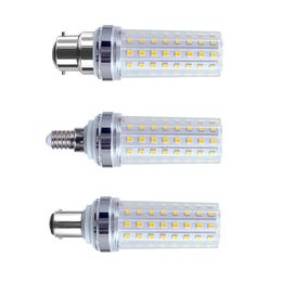 Three-Color-Dimmable Led Muifa Corn Bulbs Light SMD2835 E27 B22 E14 LED Lamp 12W 16W 20W 24W 85-265V 360 Angle SMD LEDs Bulb CRESTECH