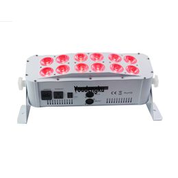 6pcs disco party decorations led par wifi batterie 12 x 18 w 6 in1 rgbwa uv Wireless Battery Powered Linear Wall Washer led Light