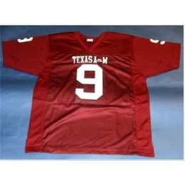 Chen37 Goodjob Men Youth women Vintage #9 DAT NGUYEN CUSTOM TEXAS A&M AGGIES Football Jersey size s-5XL or custom any name or number jersey