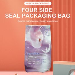 coffee bag design Australia - Coffee heat seal standing zipper Aluminum foil packaging 8KG Custom design bags Doypack food lock plastic bags