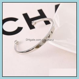 Bangle Bracelet For Women Fashion Hand Lover Wedding Cuff Drop Delivery 2021 Jewellery Bracelets Sexyhanz Dhykx