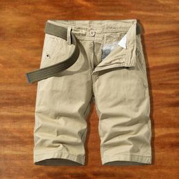 Men's Shorts Men Summer Gargo Not Easy To Pilling Deformed With Belt All-season Belted Ripstop Basic For Youth ShortsMen's