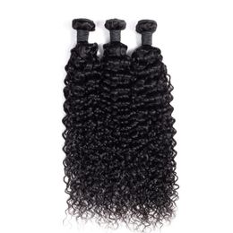 -Вьющиеся человеческие волосы наращивания волос Малайзийский натуральный цвет Weaves Bundle 8-26 дюймов Джерри скручивание волос Пучки для чернокожих женщин