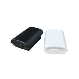 Battery Cover Door Black White Color Back Case Shell Pack Kit For Xbox 360 Wireless Controller