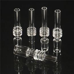 Smoking Quartz Tip 10mm 14mm 18mm for Nectar Oil Rig Concentrate Dab Straw Drip Tips