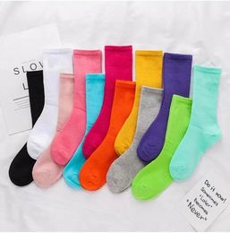 DHL 24H Stocking Women Men 12 Colours Stockings Knee High Socks Fashion Socks Sports Football Cheerleaders Long Socks Cotton Multi Colours F0415