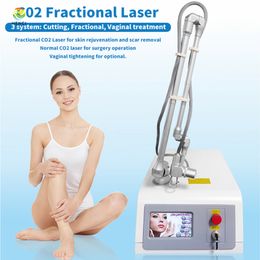 Professional co2 fractional laser freckles removing skin tightening acne treatment scar removal machine