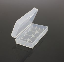 Portable Plastic Battery Case Box Safety Holder Storage Container pack batteries for 2*18650 or 4*18350 lithium ion battery e cig DH2071