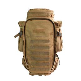 New 70L Men's Outdoor Backpack Travel Military Tactical Bag Pack Rucksack Rifle Carry Bag for Hunting Climbing Camping Trekking T220801