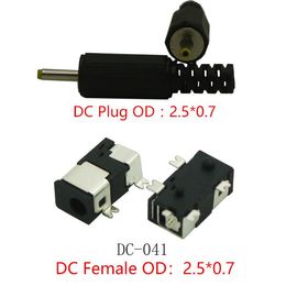 Other Lighting Accessories 10pieces DC-041 DC Connector Female Tablet Inference Power Jack Charging 2.5x0.7mm Socket SMD PCB MountingOther