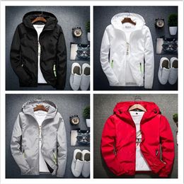 Wholesale 2023 Brand Designer Jacket Tide Mens Jacket Coat Fashion Printed Luxury Mens Hoodie Casual Sport Outdoor thin Windbreak Clothing