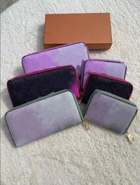 Women Wallet Long Purse Phone Credit Card Holder PU Leather Zipper Large Capacity Pocket Purse with the Box