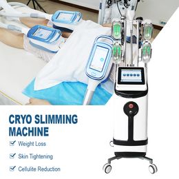 5 Handles 360 Degree Fat Freezing Cellulite Reduction Device Body Sculpting Cryolipolysis Fat Remove Slimming Machine