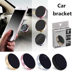 Magnetic Mobile Phone Holder Car Dashboard Mobile Bracket Cell Phone Mount Holder Stand Universal Magnet wall sticker with retail package DAS449