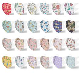 New product disposable 3D three-dimensional mask face mask three-layer protection children's cartoon breathable face masks
