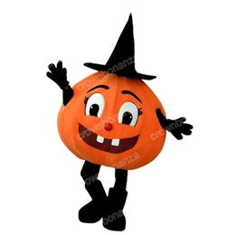 Halloween Pumpkin Mascot Costume Cartoon Anime theme character Adults Size Christmas Carnival Birthday Party Outdoor Outfit